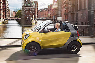 全新smart fortwo敞篷版将亮相法兰克福