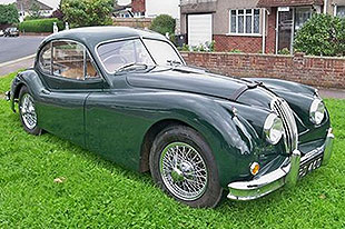 港京纪念行参赛车辆 捷豹XK140