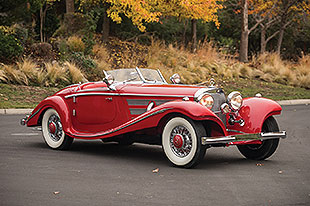 990万美金拍卖 1937年款稀有奔驰540K