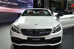 2016纽约车展 AMG C63敞篷版惊艳亮相