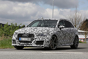 2015款奥迪RS3 Sportback原型车纽北路测