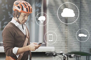 CES：沃尔沃推汽车自行车互动系统