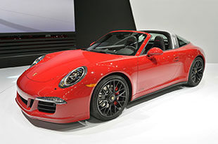 保时捷底特律车展发布911 Targa 4 GTS
