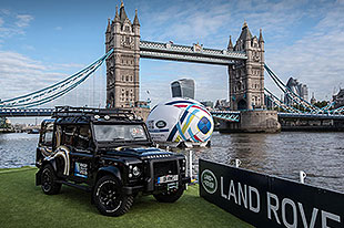 路虎发布2015款Rugby世界杯定制版卫士