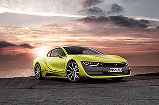 用i8玩自动驾驶 Rinspeed Etos概念车