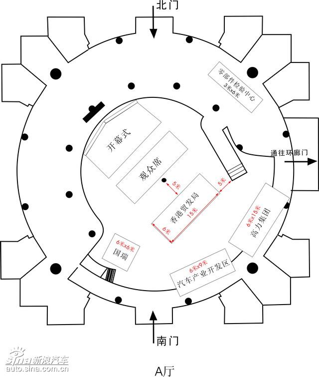 a馆平面图