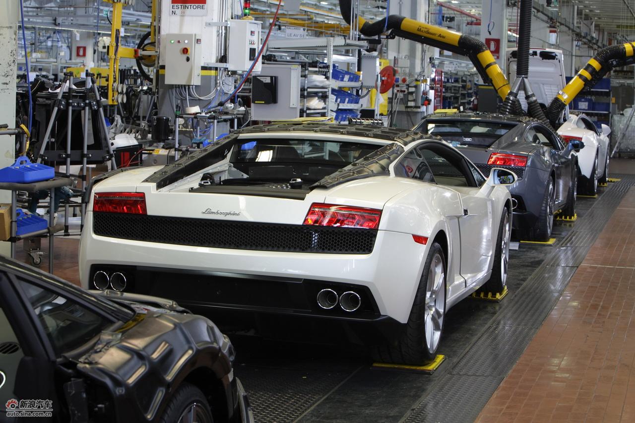 兰博基尼生产线