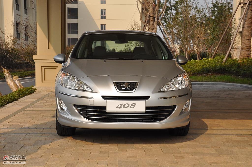 东风标致408试车实拍图+外观