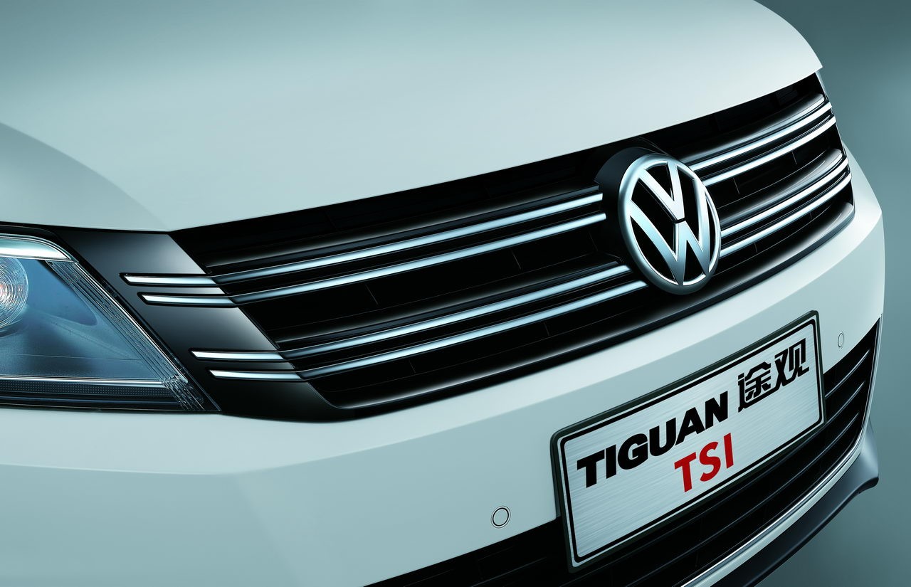 上海大众Tiguan途观车身颜色及外观