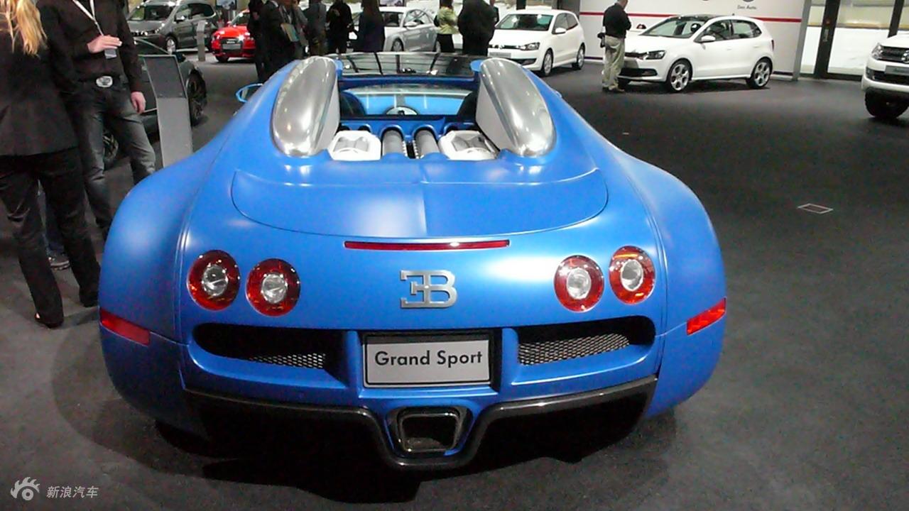 Bugatti Veyron 16.4 Grand Sport外观实拍