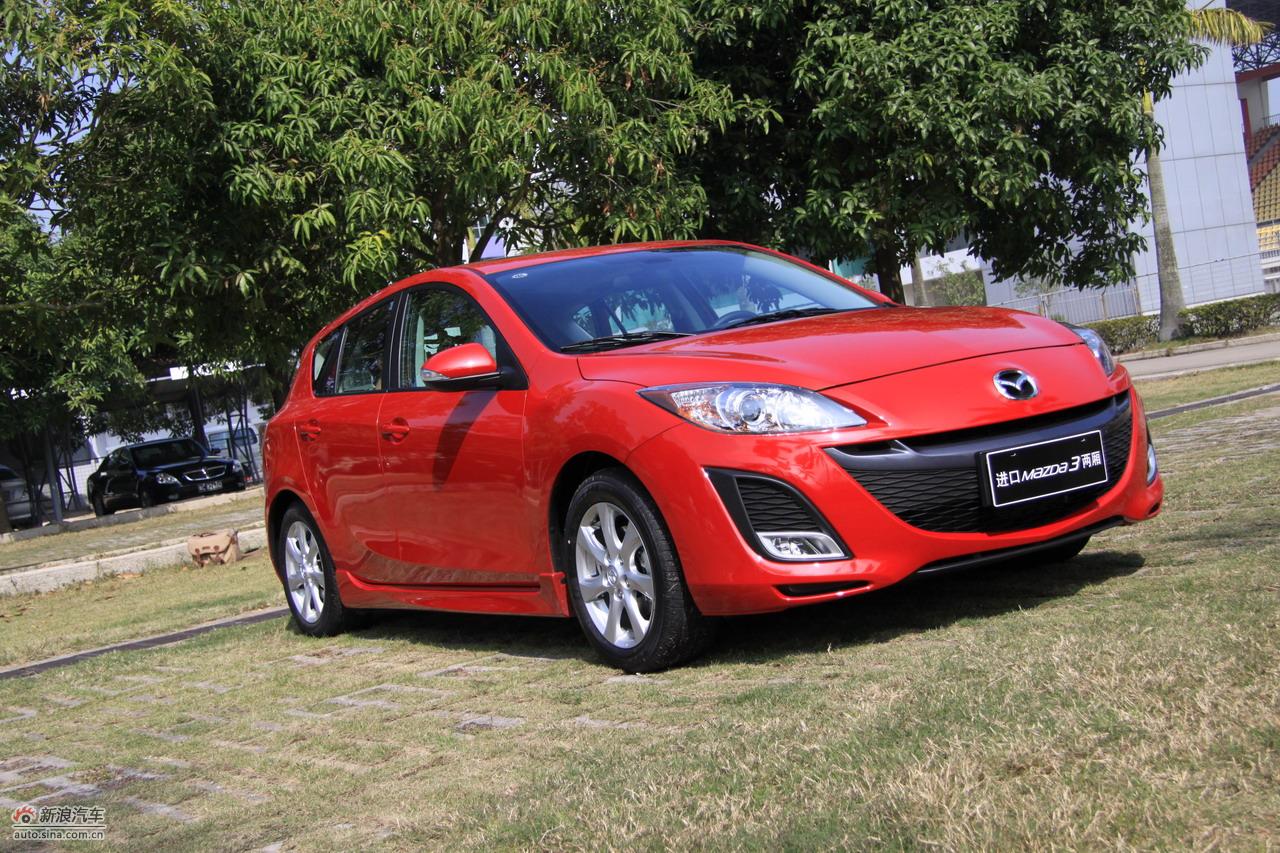 全新进口Mazda3两厢外观实拍图