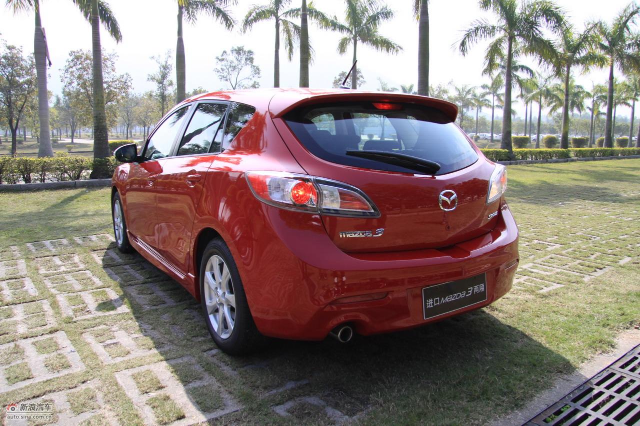 全新进口Mazda3两厢外观实拍图
