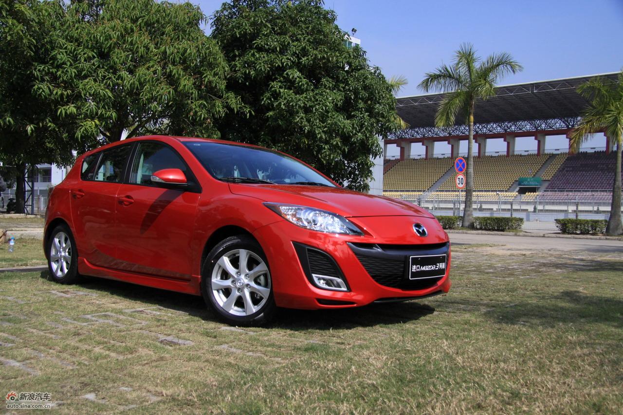 全新进口Mazda3两厢外观实拍图