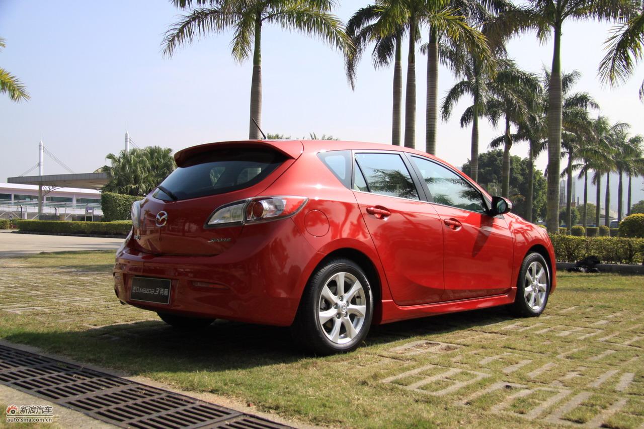全新进口Mazda3两厢外观实拍图
