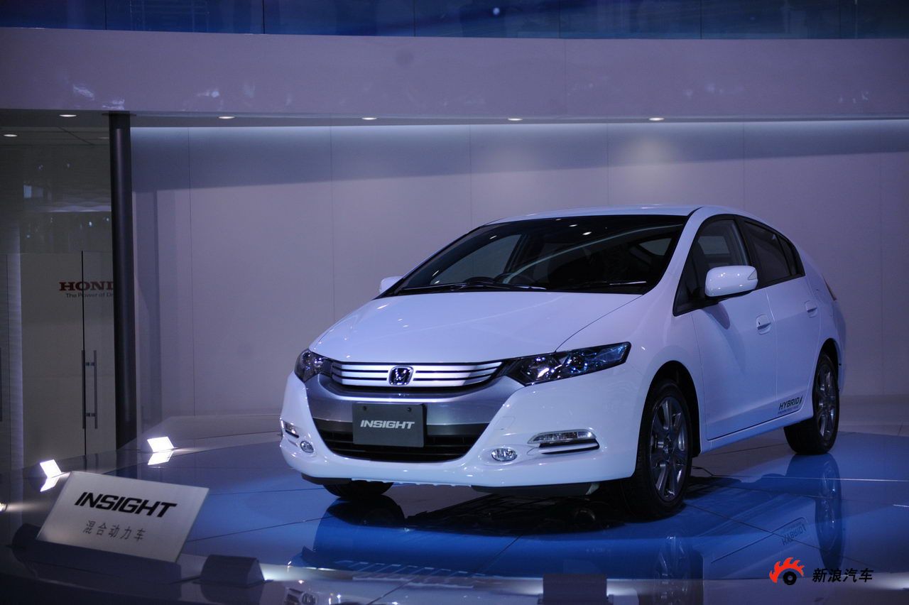 本田insight混合动力车_本田insight图片_汽车图