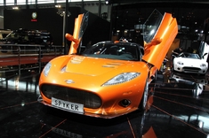 上海车展图解世爵Spyker C8