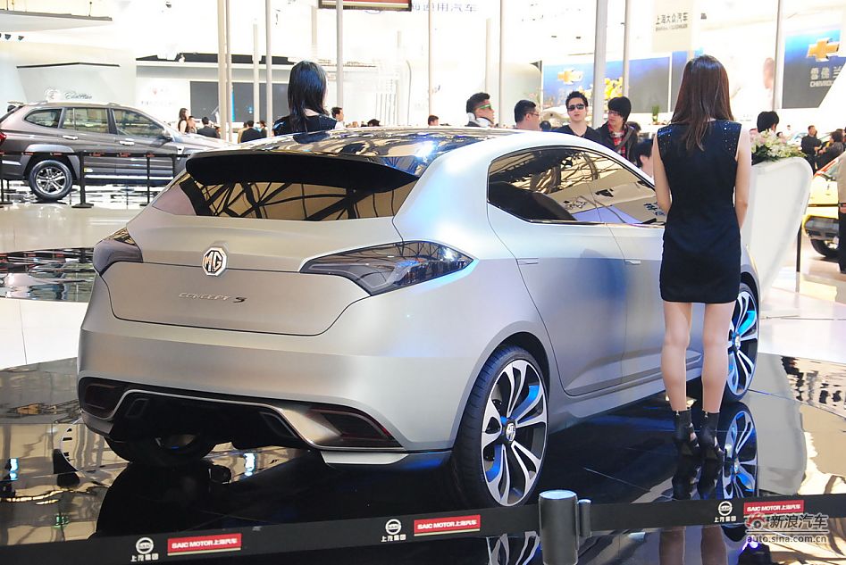 名爵mg5_mg5车展图图片5255821