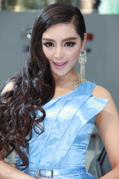 2011广州车展明星脸车模_1