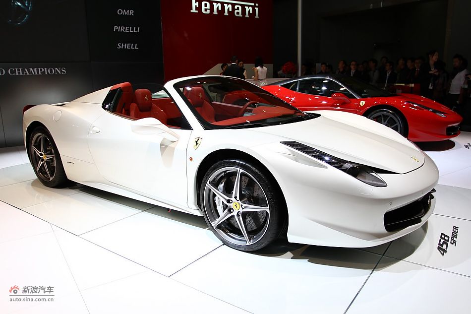 法拉利458spider_法拉利458 Spider图片_汽车