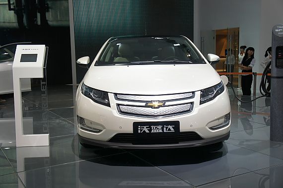 雪佛兰电动车VOLT在京开售 订金2万元