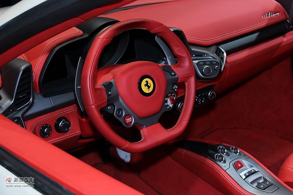 法拉利458spider_458spider车展图片_汽车图库
