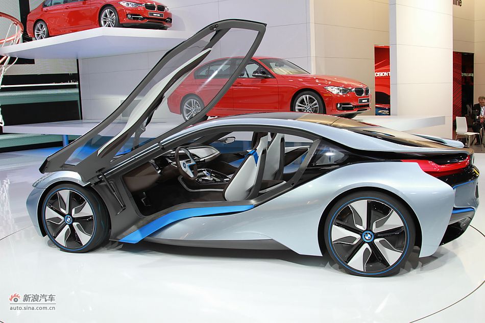 宝马i8_宝马i8车展图片_汽车图库