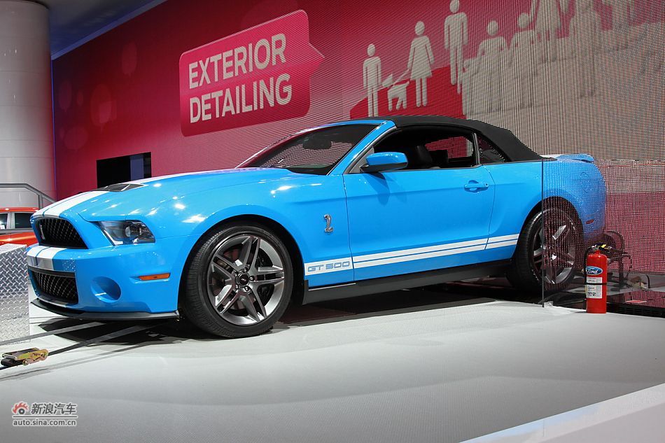 福特mustang 500gt 敞篷版_野马车展图片11985311_汽车图库_新浪汽车