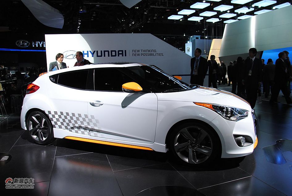 现代veloster飞思turbo_飞思车展图片11986150_汽车图库_新浪汽车_新浪网