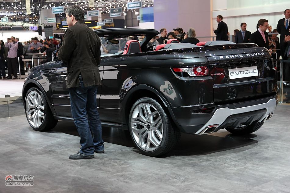 路虎极光敞篷版概念车_路虎极光敞篷版图片_