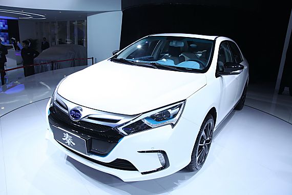 比亚迪秦全球首发 搭载DM双模技术