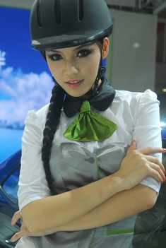 2012北京车展气质车模_2