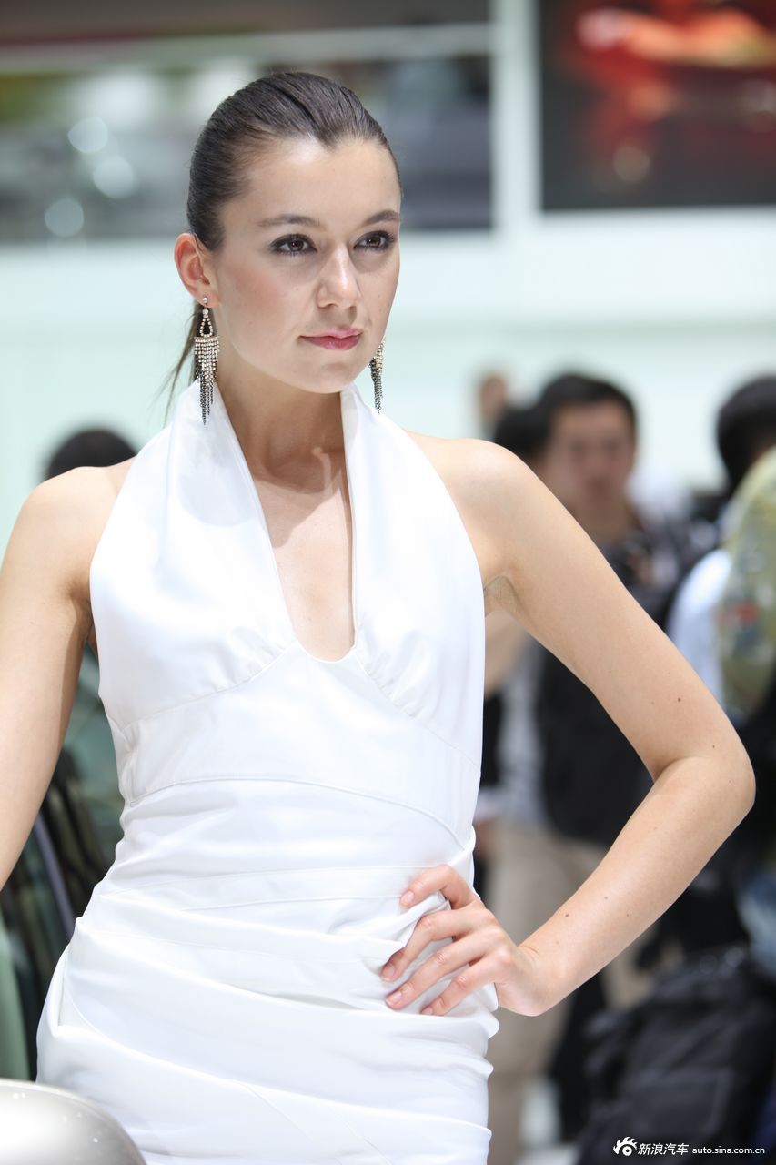 斯柯达展台2号模特