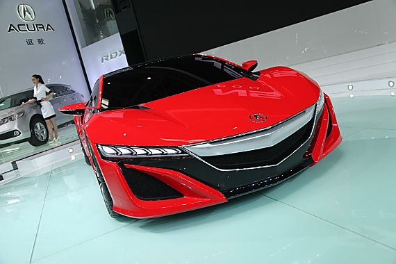 Acura携旗下三款新车亮相2012北京车展