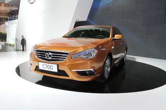 北京汽车C70G量产车型谍照与参数曝光