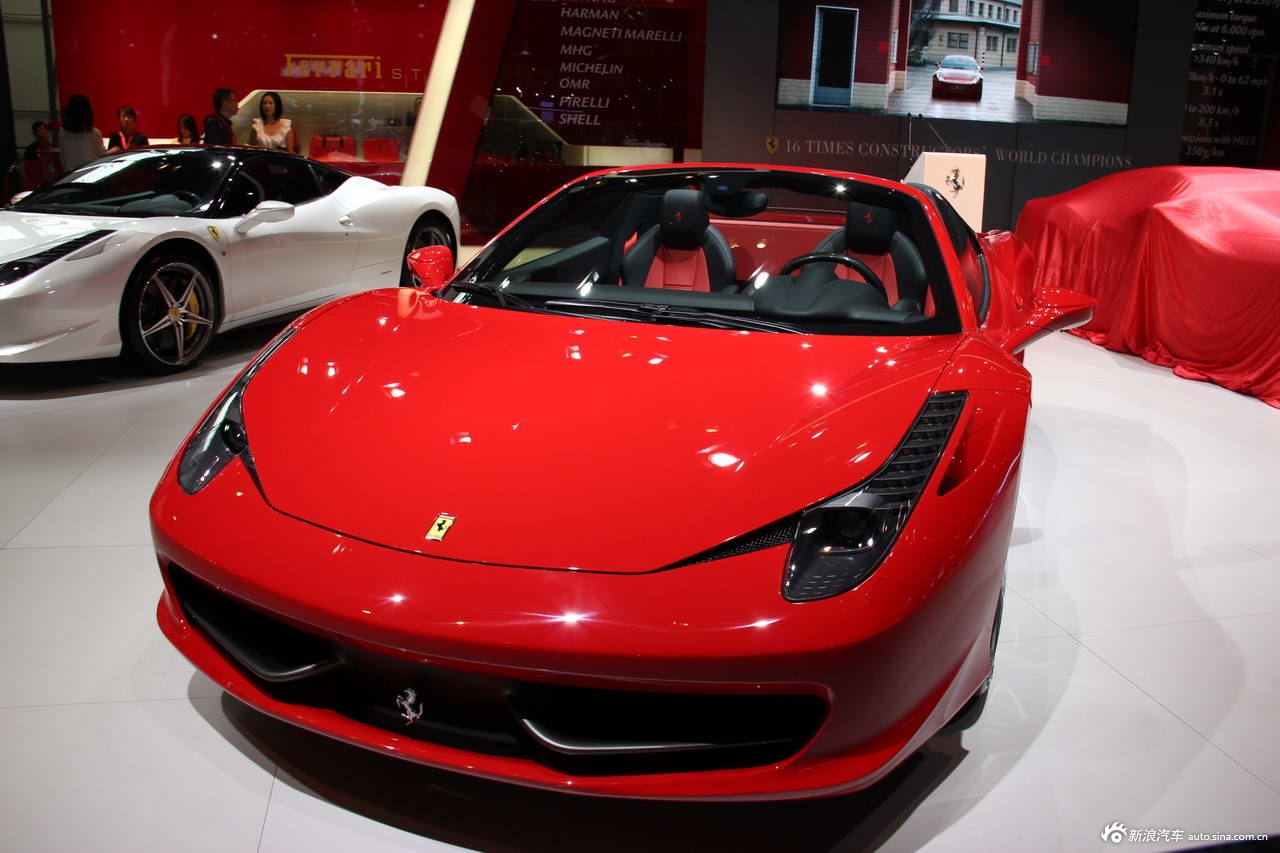 法拉利458spider_图片