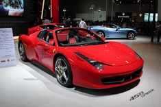 新浪汽车图解法拉利458spider