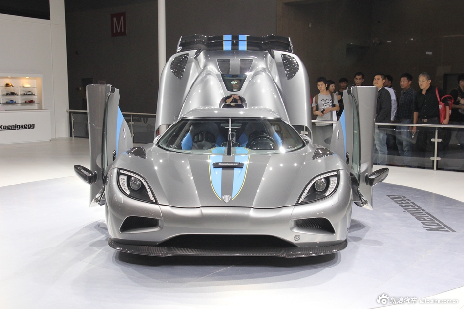 2014年第12届广州国际车展 图为：科尼塞克Agera