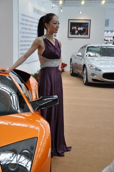 2011天津汽车文化节模特高清图