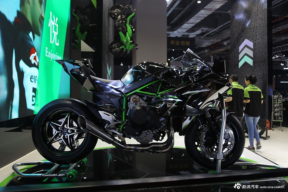 kawasaki h2r 高清实拍