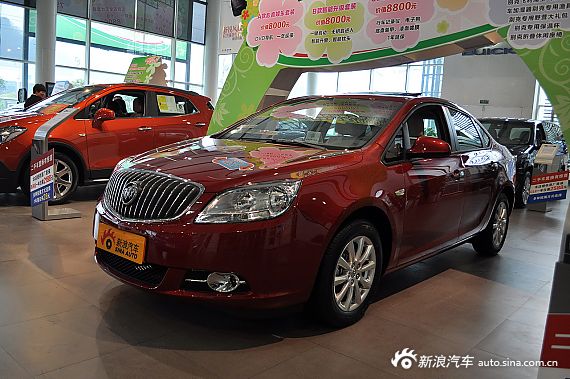 英朗GT降2.6万 购车送油卡享免息活动