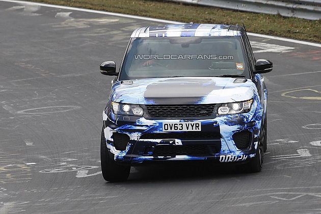 2015款路虎揽胜运动RS谍照曝光