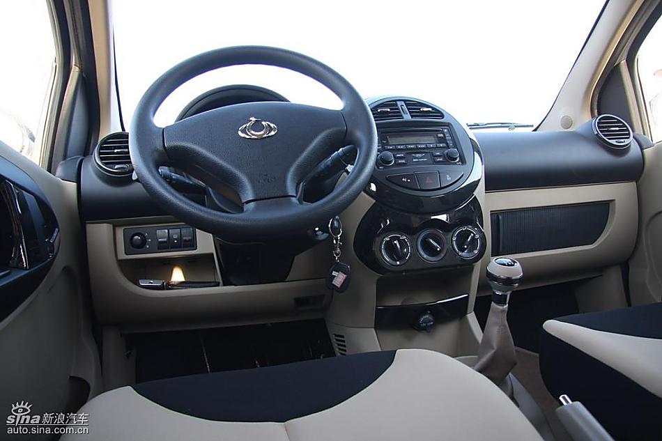 吉利熊猫试车实拍图内饰_熊猫内饰功能图片1