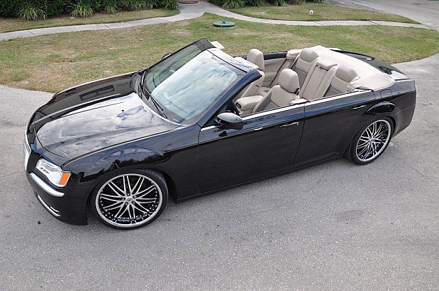 铁汉柔情 定制改装克莱斯勒300敞篷