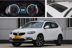 运动外观城市SUV 实拍中华V5