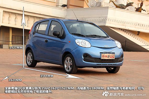 3月1日奇瑞新QQ上市 预售3.9-4.3万元