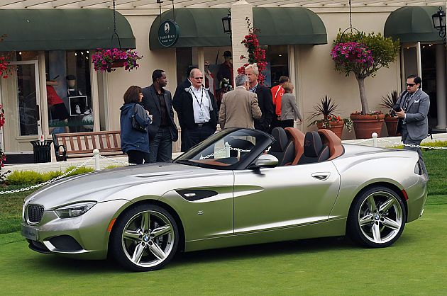 宝马Zagato Roadster惊艳亮相圆石滩
