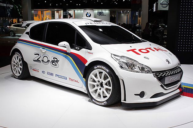 钢炮的战场是拉力 标致208 Type R5亮相