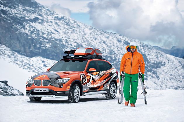 滑雪爱好者绝配 宝马北美发布X1概念车
