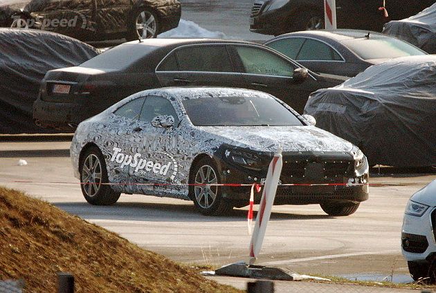 全新奔驰S级双门轿跑车谍照 2015年上市