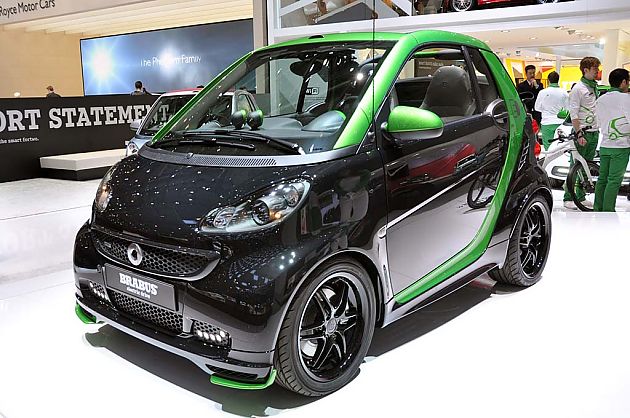 日内瓦实拍BRABUS Smart Electric Drive